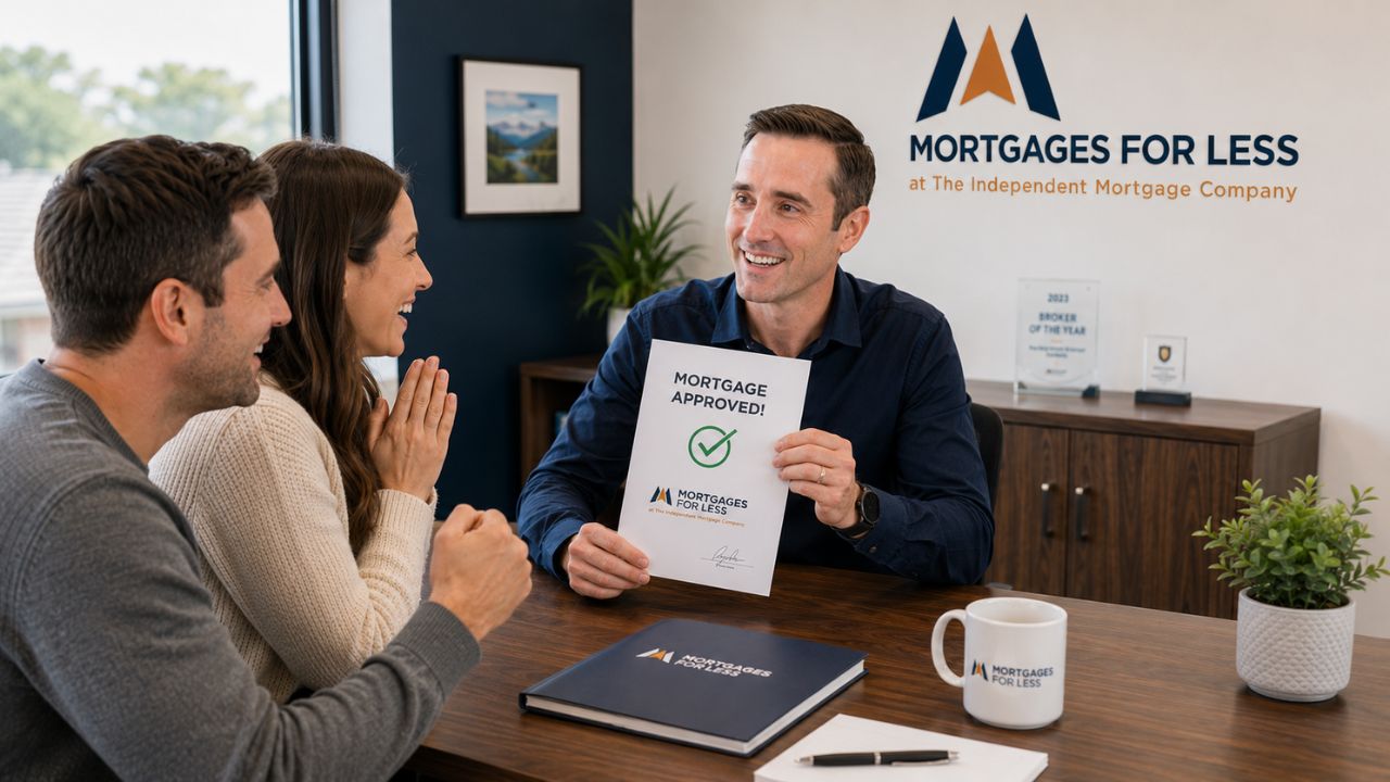 A mortgage approval being reviewed