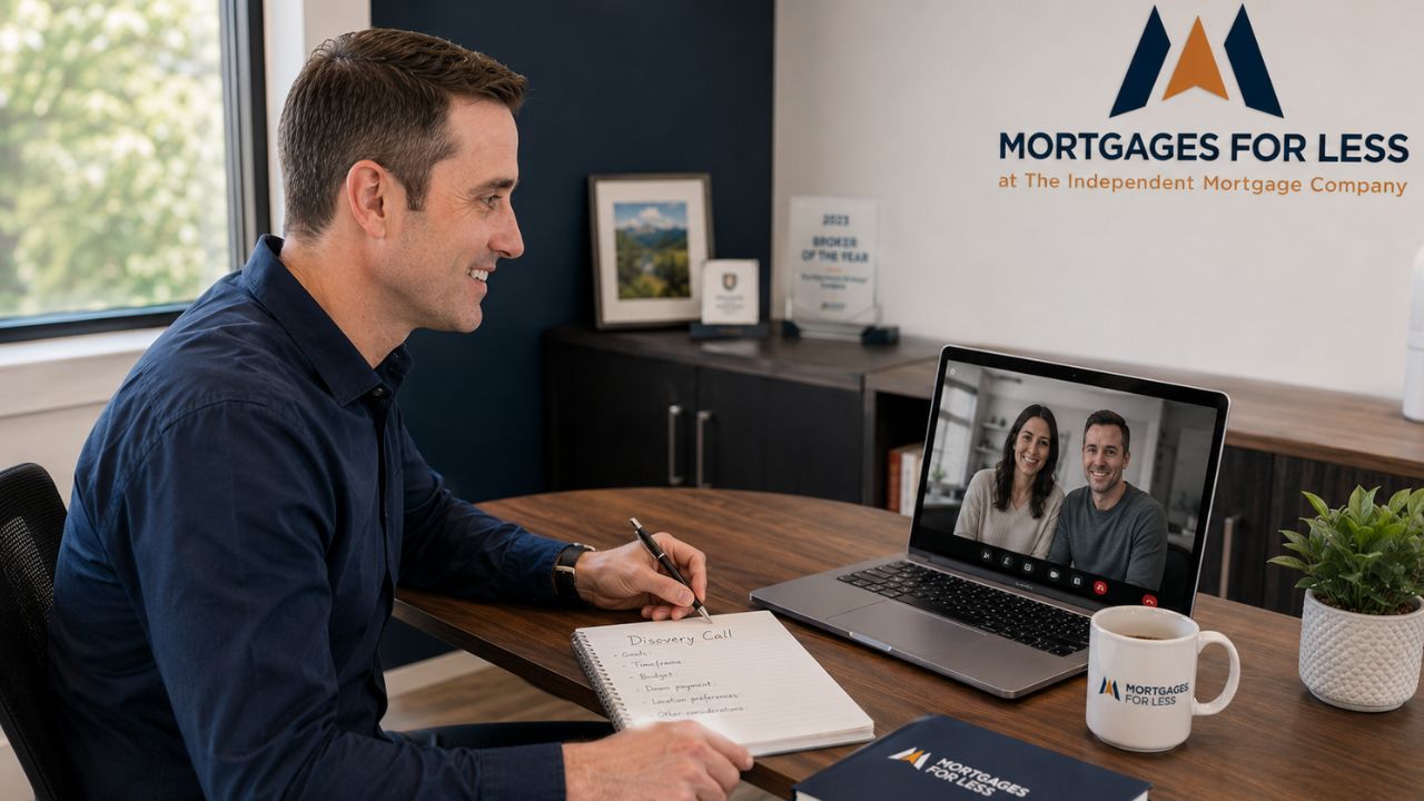 Joshua Tagg on a discovery call with clients